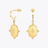 Gilded Geometric Drops
