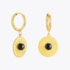 Golden Circle Earrings