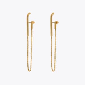 Gold Drop Earrings