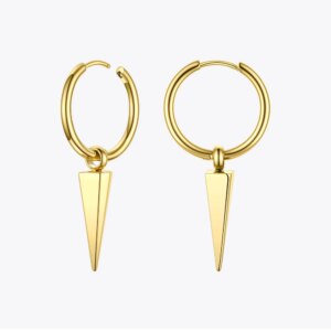 Gold Geometric Drops