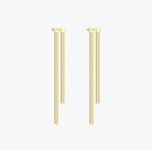 Silver Tassel Drops