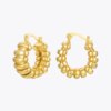 Circle Hoop Earrings Duo