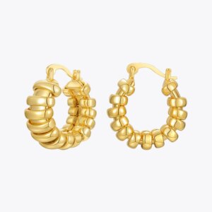 Circle Hoop Earrings Duo