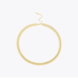 Gold Chain Choker Necklace