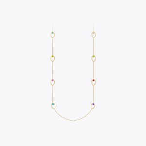 Oval Gold Necklace