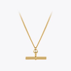 Dainty Gold Bar Choker Necklace