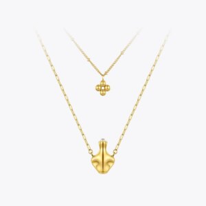 Gold Beads Necklace