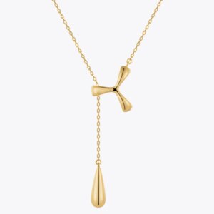 Gold Windmill Pendant