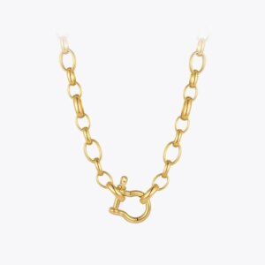 Gold Lock Choker