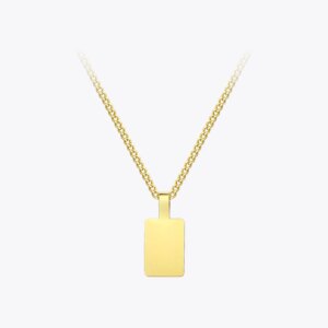 Stainless Steel Circle Necklace