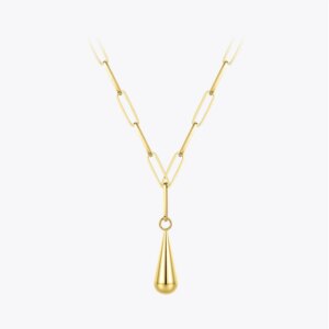 Gold Droplet Necklace
