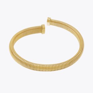 Gold Textured Bangle