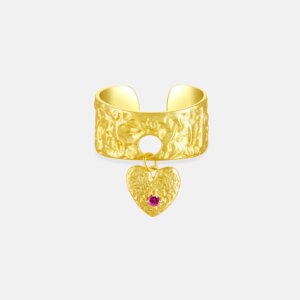 Silver Love Ring