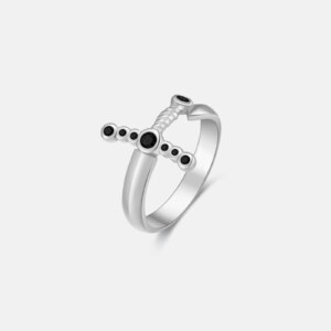 Midnight Cross Ring