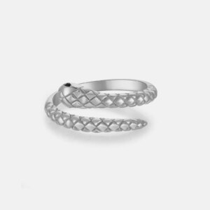 Silver Swirl Ring