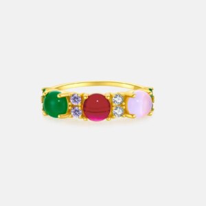 Vibrant Rainbow Ring