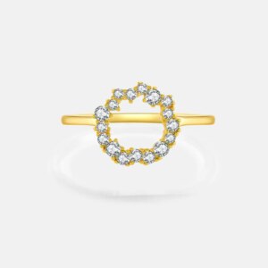 Silver Halo Ring
