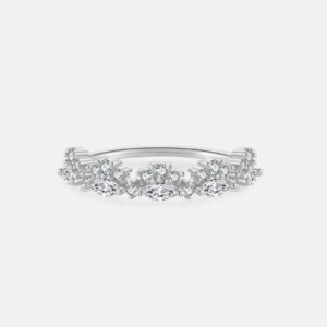 Marquise Silver Ring