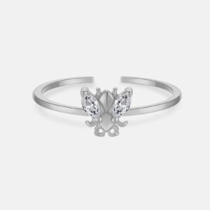 Silver Bee Ring