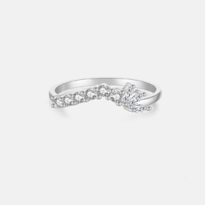 Shimmering Silver Ring