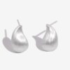 Silver Water Drop Earrings