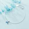Blue Mermaid Tail Anklet