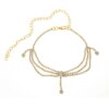 Silver Tassel Chain Anklet