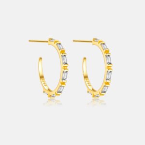 Sterling Silver Hoop Earring Clips