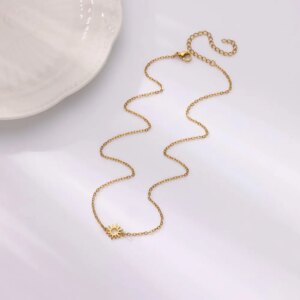 Gold Sun Necklace