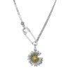 Silver Daisy Necklace