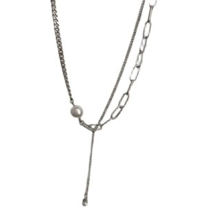 Silver Tassel Necklace