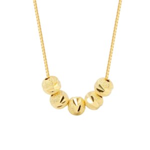 Beaded Ball Necklace