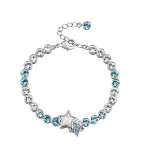 Shiny Star Silver Bracelet