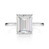 Sparkling Silver Diamond Ring