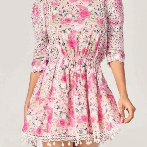 Floral Chic Mini Dress