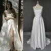Satin A-Line Elegance