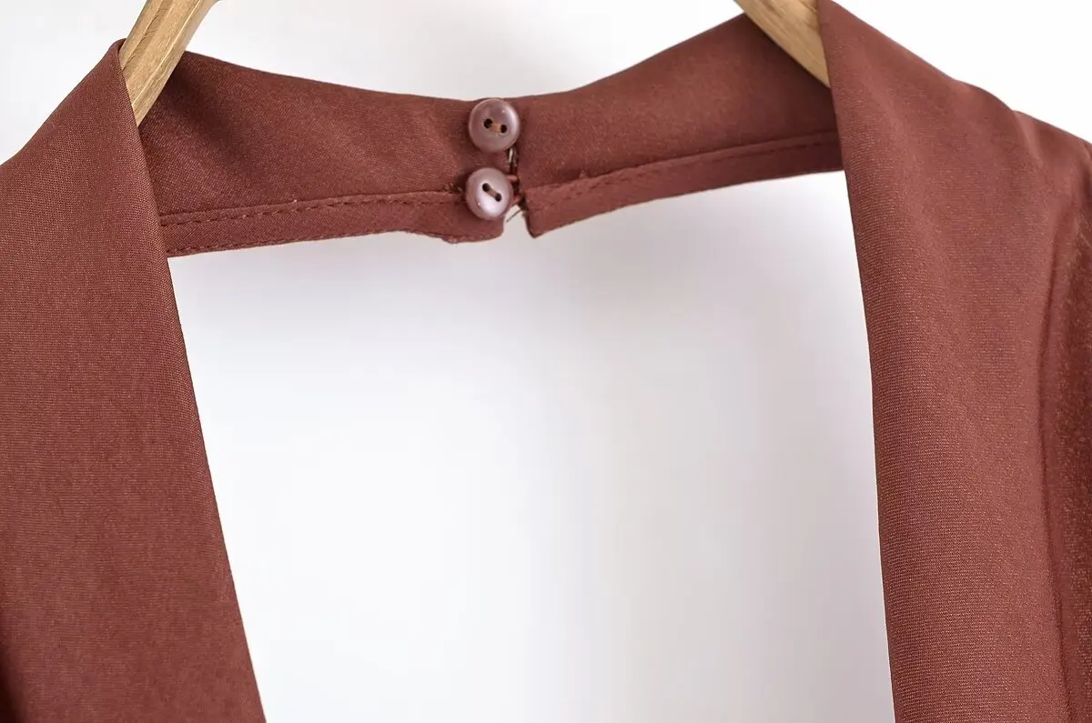 2025 new summer women's clothing casual fashion comfortable slim sexy inlaid backless midi halter neck short dress