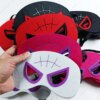 1/4/12/24 Pcs Spider Man Halloween Masks for Kids Superhero Cosplay Costume Mask Children Christmas Party Gifts