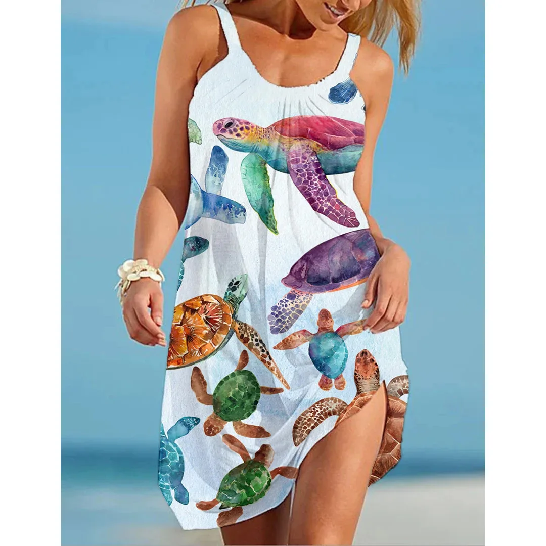 Summer Colorful Sunflowers Beach Dress USA Flag 3D Print Women Fashion Dresses Streetwear Boho Female Party Dress Woman Clothing Summer Colorful Sunflowers Beach Dress USA Flag 3D Print Women Fashion Dresses Streetwear Boho Female Party Dress Woman Clothing