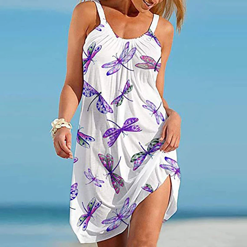 Summer Colorful Sunflowers Beach Dress USA Flag 3D Print Women Fashion Dresses Streetwear Boho Female Party Dress Woman Clothing Summer Colorful Sunflowers Beach Dress USA Flag 3D Print Women Fashion Dresses Streetwear Boho Female Party Dress Woman Clothing