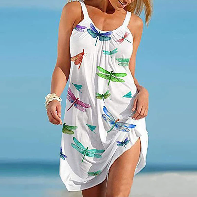 Summer Colorful Sunflowers Beach Dress USA Flag 3D Print Women Fashion Dresses Streetwear Boho Female Party Dress Woman Clothing Summer Colorful Sunflowers Beach Dress USA Flag 3D Print Women Fashion Dresses Streetwear Boho Female Party Dress Woman Clothing
