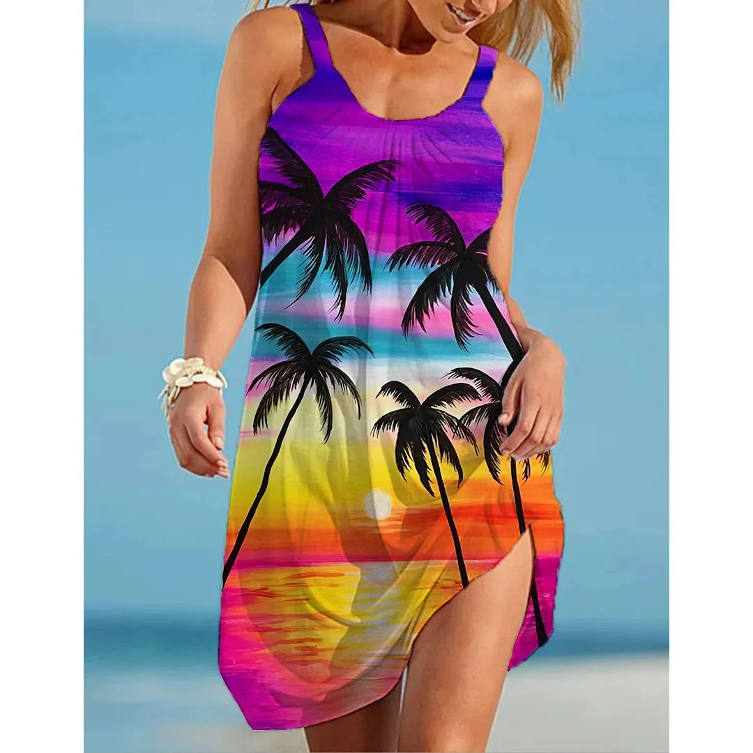 Summer Colorful Sunflowers Beach Dress USA Flag 3D Print Women Fashion Dresses Streetwear Boho Female Party Dress Woman Clothing Summer Colorful Sunflowers Beach Dress USA Flag 3D Print Women Fashion Dresses Streetwear Boho Female Party Dress Woman Clothing