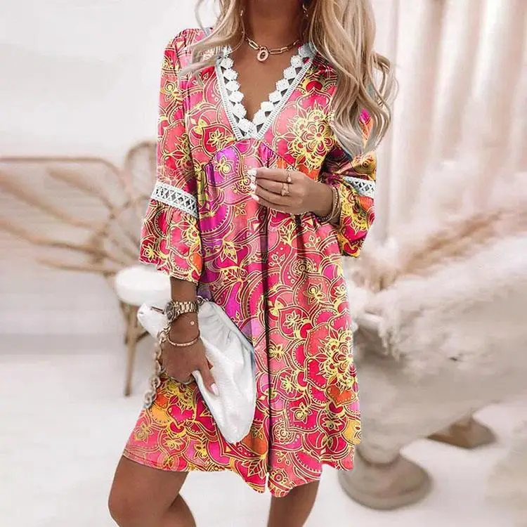 2024 Summer Boho Casual Party Elegant DressesElegant DressesCrochet Sexy Summer Boho Casual Party SexyWomen Dress