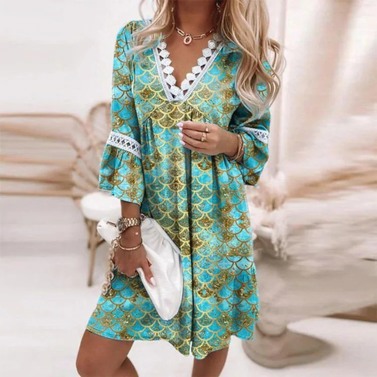 2024 Summer Boho Casual Party Elegant DressesElegant DressesCrochet Sexy Summer Boho Casual Party SexyWomen Dress