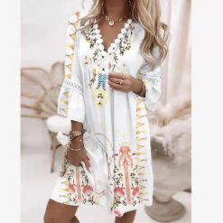 2026 Summer Boho Casual Party Elegant Dress Crochet Sexy
