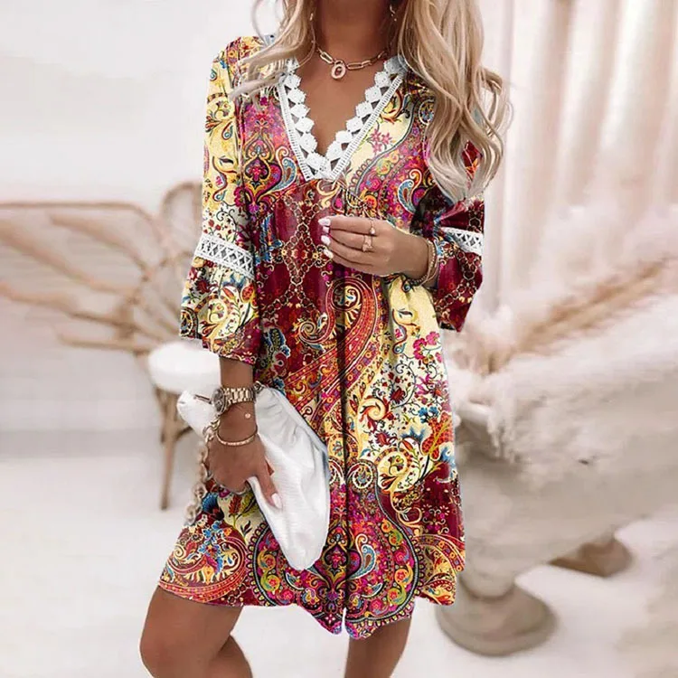 2024 Summer Boho Casual Party Elegant DressesElegant DressesCrochet Sexy Summer Boho Casual Party SexyWomen Dress