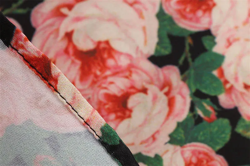 Summer Dress Women Floral Printed Puff Short Sleeve Elegant Peter pan Collar Casual Vintage Retro 50s Midi Party Dress