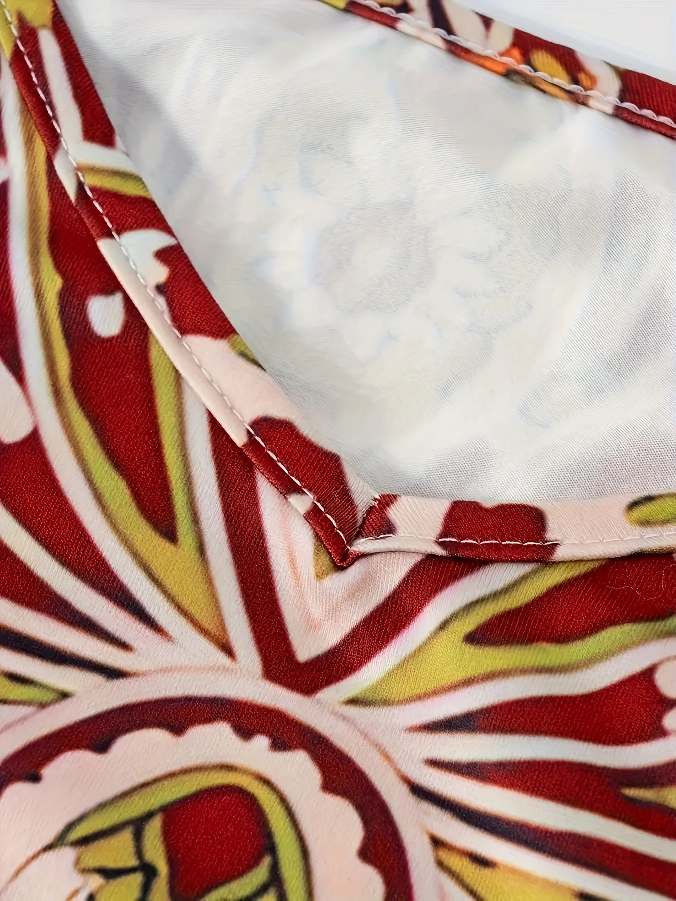 2024 Cross border New Flower Printed V-neck Strap Dress with Exotic Bohemian Vacation Style Elegant Long Style