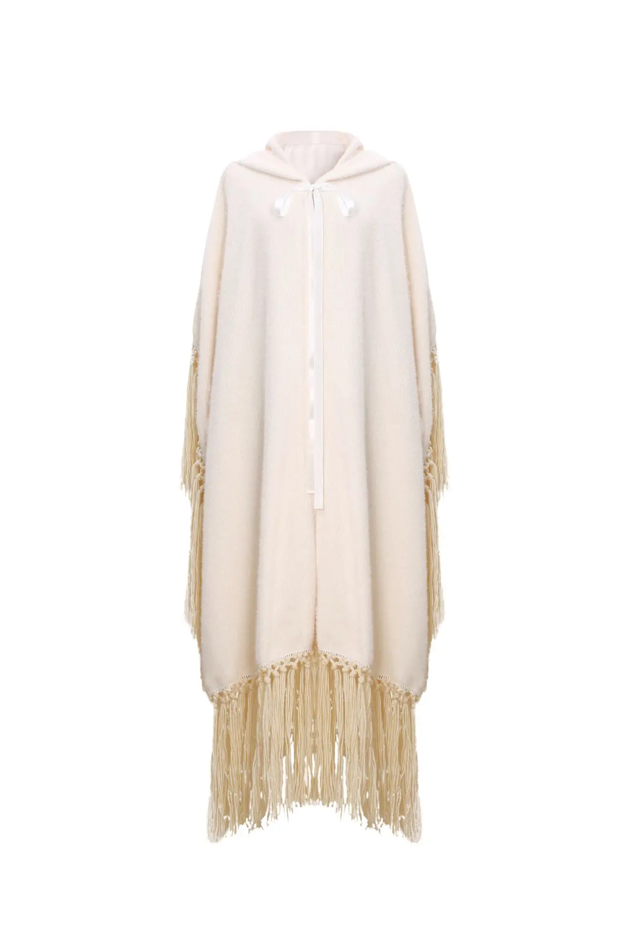 GypsyLady Boho Tassels Handmade Knitted Cloaks Capes Winter Thick Warm Women Vocation Hippie Ethnic Capes Cloak Poncho Outwear