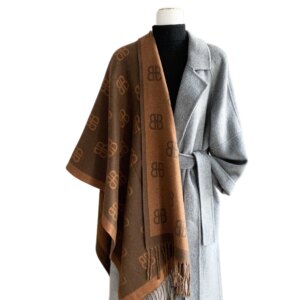 2025 New Women's Office Shawl, Boho Winter Scarf Wrap for Air Conditioning, Ethnic Knitted Cape